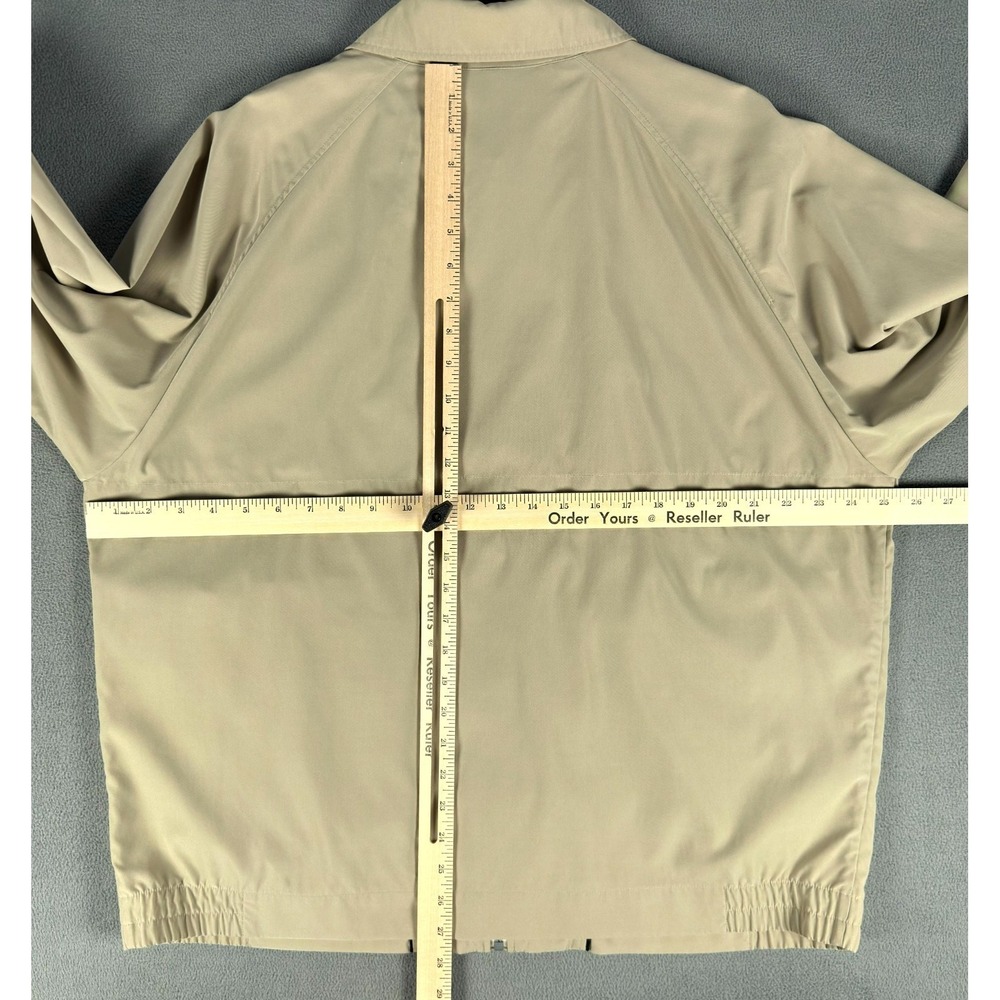 Zegna Sport Jacket Mens 2XL Beige Bi Swing Zip Quiet Luxury Minimalist Luxe - Picture 12 of 16